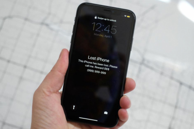 iPhone vô hiệu hoá khi bị mất điện thoại