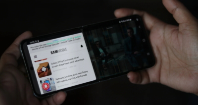Dễ dàng sử dụng tính năng chia đôi màn hình trên điện thoại Samsung chỉ với một cử chỉ vuốt