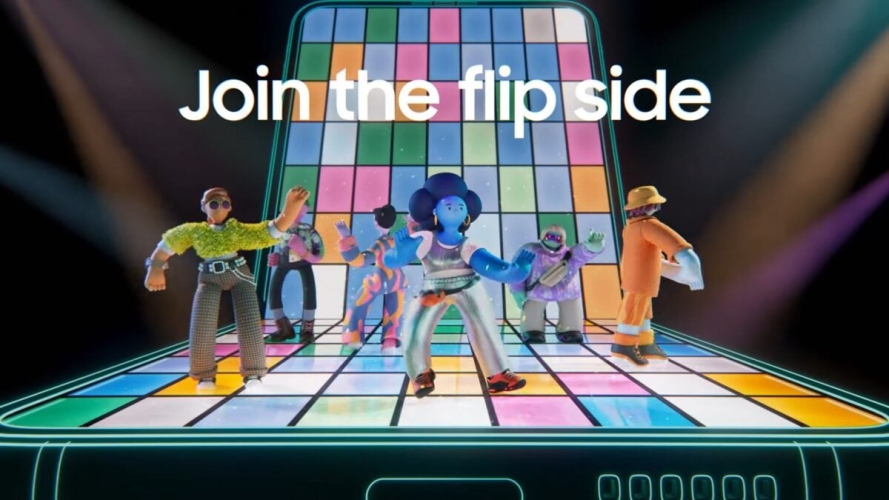 Galaxy Z Flip5 được hé lộ trong quảng cáo 