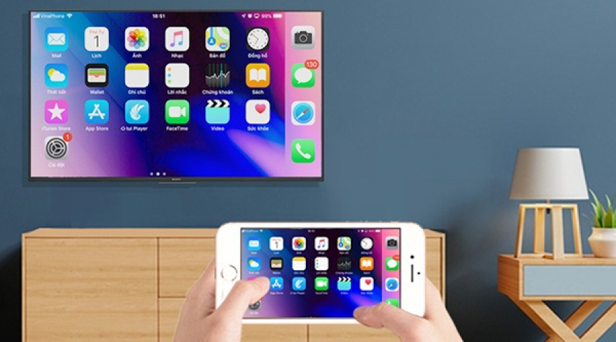 Hướng dẫn cách chiếu màn hình iPhone lên tivi LG đơn giản nhất
