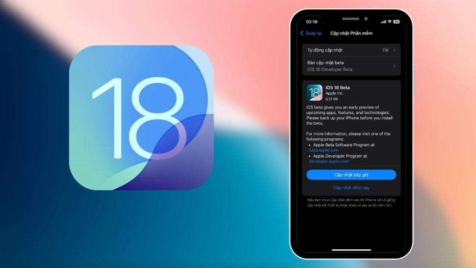 Hướng dẫn cập nhật nhanh iOS 18 beta 1 để tận hưởng trải nghiệm xứng tầm