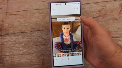 Hướng dẫn sử dụng Image Clipper để tách chủ thể khỏi ảnh trên điện thoại Samsung