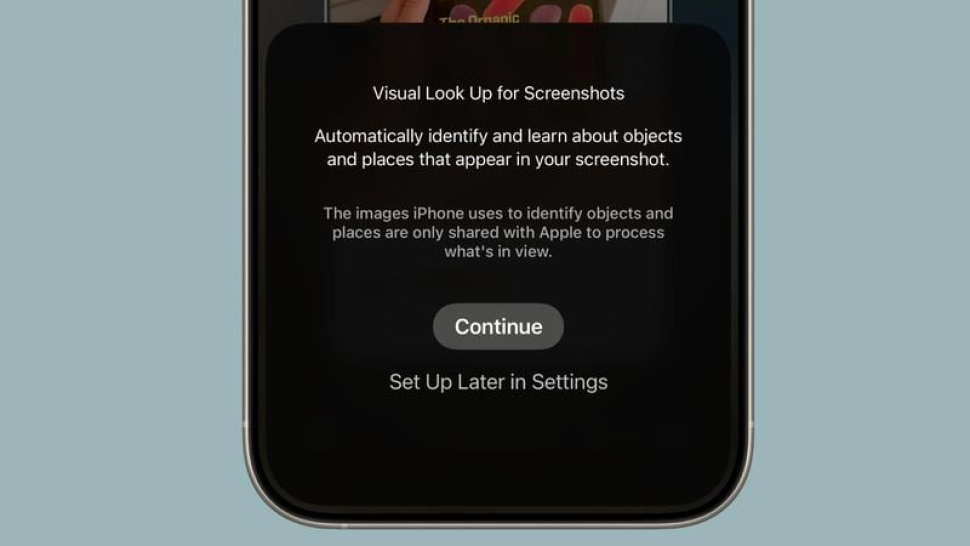 iOS 26 bổ sung Visual Intelligence: Phân tích ngay nội dung trên màn hình iPhone