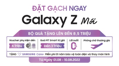 Samsung MTSmart bắt đầu chương trình đặt trước Galaxy Z mới với nhiều ưu đãi đặc quyền hấp dẫn