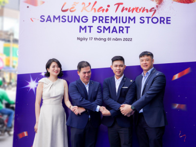Samsung hợp tác cùng MT Smart, ra mắt Cửa hàng ủy quyền cao cấp