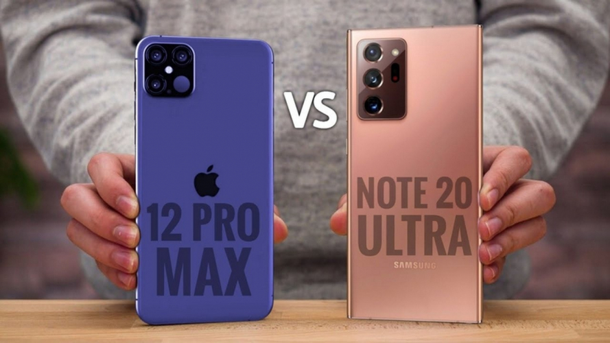 So sánh iPhone 12 Pro Max và Galaxy Note 20 Ultra: “So kè” bộ đôi siêu phẩm cùng ra mắt năm 2020 | MT Smart