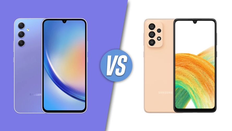 So sánh Samsung Galaxy A34 vs Galaxy A33: Có gì khác biệt, có đáng để nâng cấp?