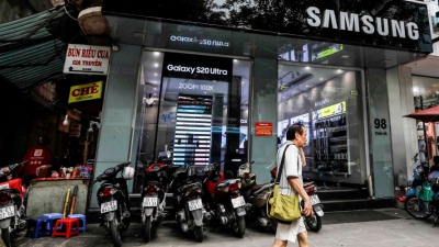 Sự sụt giảm của điện thoại thông minh Samsung phủ bóng đen lên Việt Nam