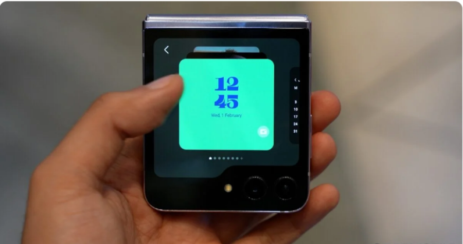 Tổng hợp các tính năng mới trên màn hình ngoài Flex Window của Galaxy Z Flip5