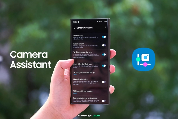 Ứng dụng Camera Assitant sắp cập bến nhiều điện thoại Galaxy A với One UI 6.0