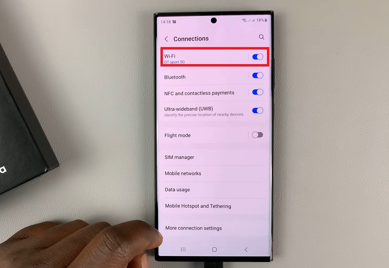 Tắt tính năng Kết nối Wi-Fi tự động