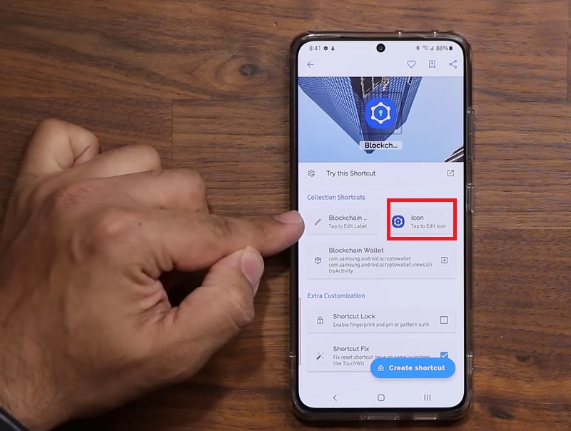Thay đổi biểu tượng ứng dụng