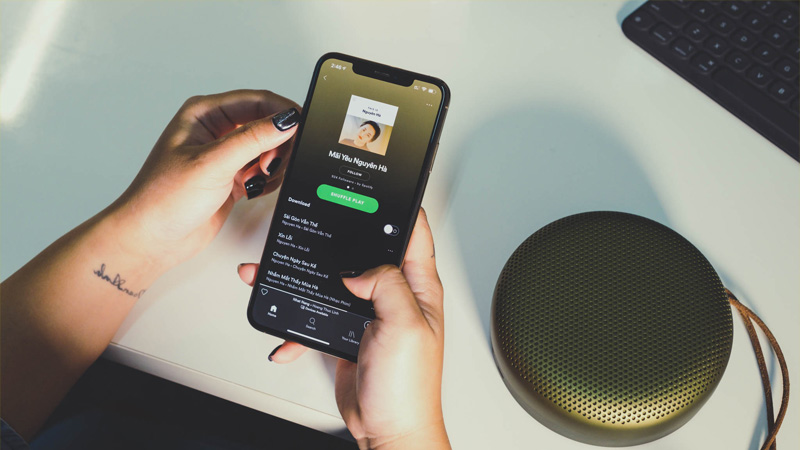 Nghe nhạc êm dịu