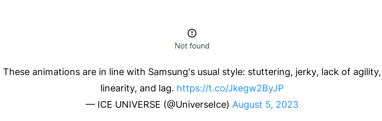 Ảnh động màn hình khóa mới cho ứng dụng Good Lock của Samsung bị chỉ trích là giật, lag