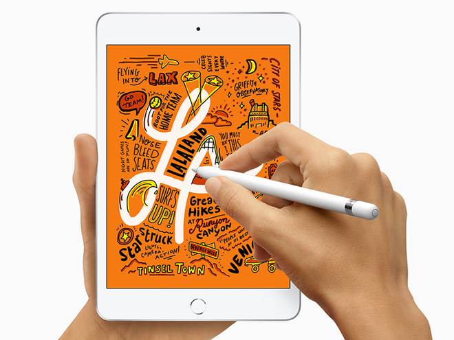 Apple Pencil cảm biến lực cho nét vẽ thanh mảnh như ý muốn