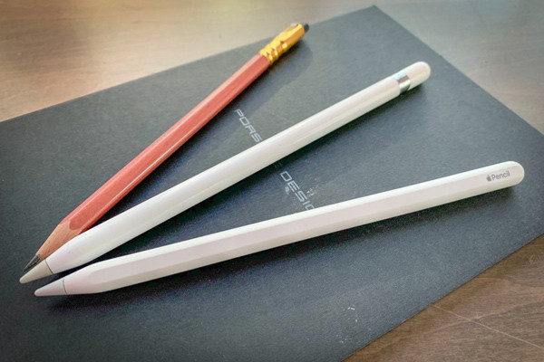 Apple Pencil gọn gàng và đơn giản, sử dụng tương tự như bút chì thông thường