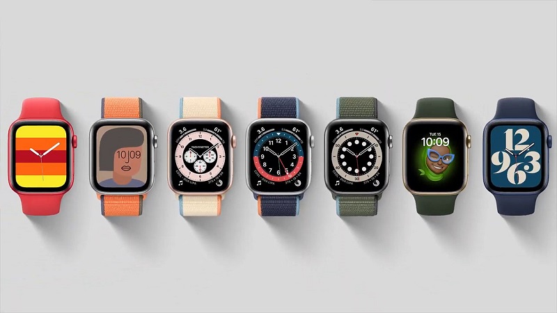 Apple Watch S6 GPS 44mm - Chính Hãng VN/A-thay đổi hình nền với bộ sưu tập độc đáo