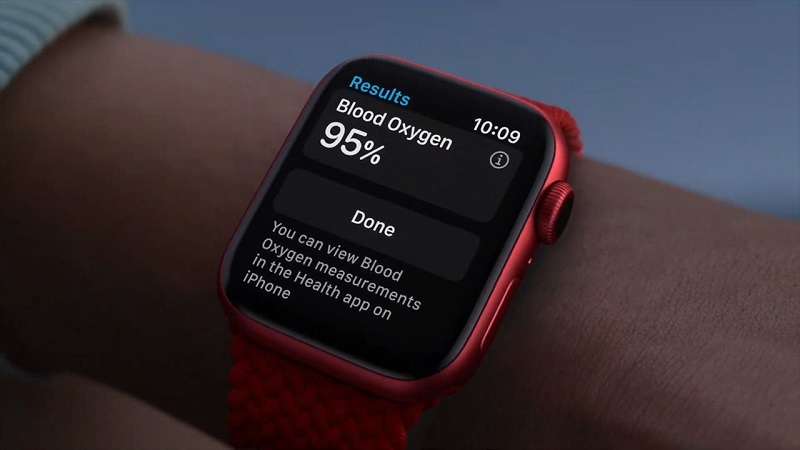 Apple Watch S6 LTE 40mm - New - Viền thép dây cao su - Chính hãng VN/A-Hỗ trợ bảo vệ tim mạch với cảm biến SpO2