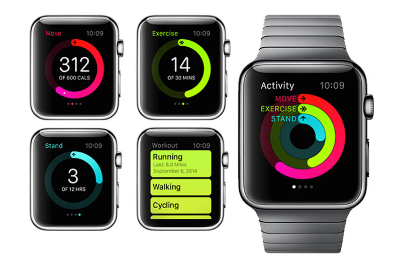 Apple Watch Series 3 GPS theo dõi tập luyện 