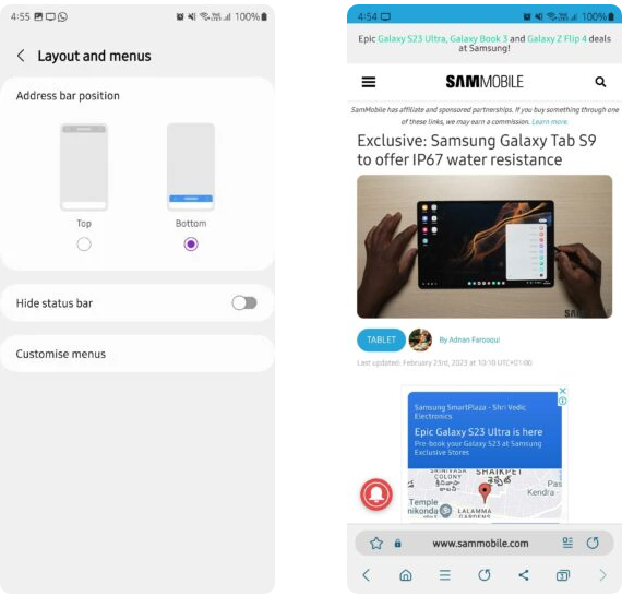 Ba tính năng giúp Samsung Internet trở thành trình duyệt web tốt nhất trên các thiết bị Android
