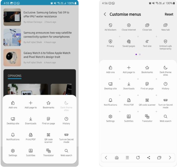 Ba tính năng giúp Samsung Internet trở thành trình duyệt web tốt nhất trên các thiết bị Android