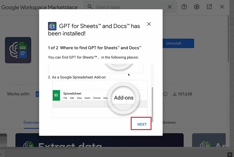 Nhấp vào Next (Tiếp theo) > chọn Done (Xong) để hoàn tất việc cài đặt tiện ích.