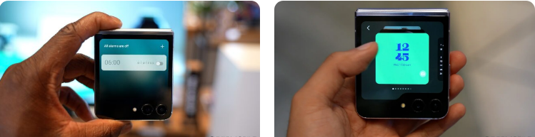 Tổng hợp các tính năng mới trên màn hình ngoài Flex Window của Galaxy Z Flip5