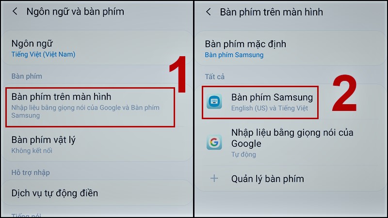 Hướng dẫn cách nhắn tin có dấu trên điện thoại Samsung