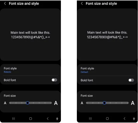 Phông chữ mới trên One UI 6 có thực sự ấn tượng?