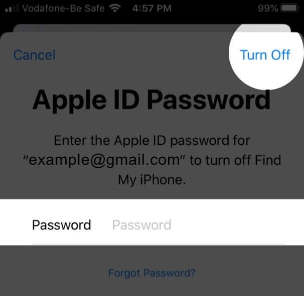 cách sửa lỗi iPhone yêu cầu nhập mật khẩu 