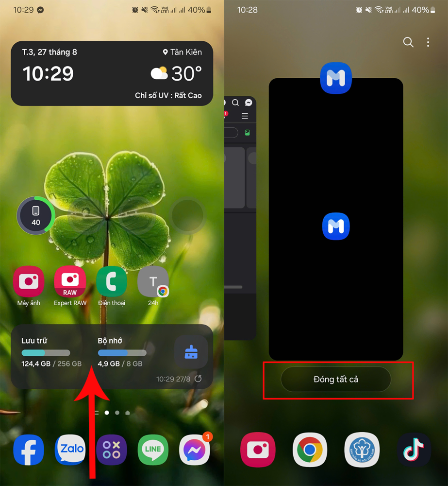 tăng tóc điện thoại