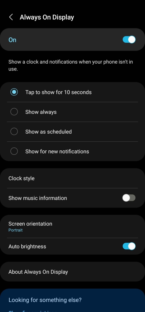 Cách tùy chỉnh màn hình luôn bật trên điện thoại Samsung chạy One UI 5