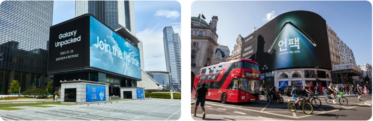 Chiến dịch quảng cáo của Samsung cho Galaxy Unpacked đang trong quá trình hoàn thiện