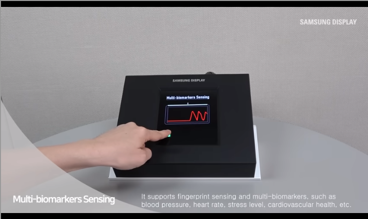 Bảng điều khiển mới của Samsung sẽ được tích hợp cảm biến cảm ứng và nhịp tim