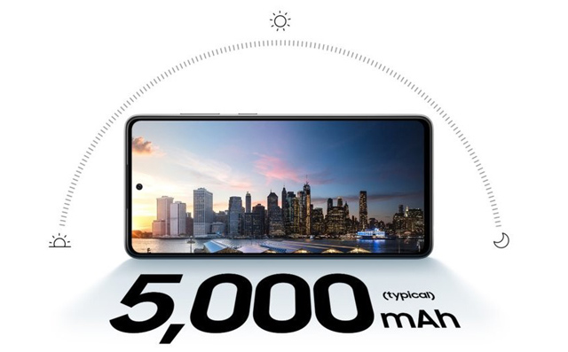 dung lượng bền bỉ đến 5000 mAh