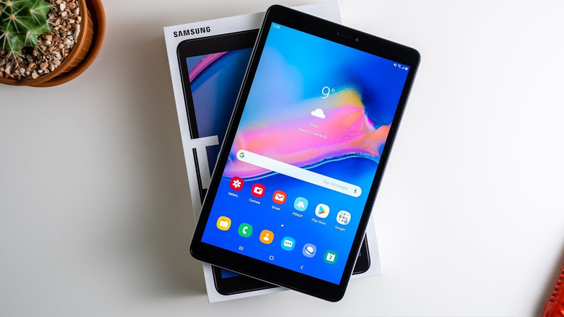 Samsung Galaxy Tab A được trang bị bộ nhớ lớn, giúp tối ưu hóa trải nghiệm giải trí đa phương tiện