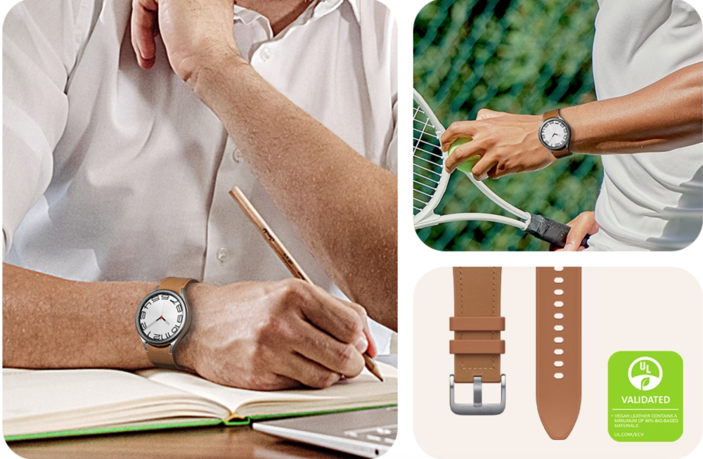 Dòng dây đeo chính hãng Samsung phù hợp cả Watch6 và Watch6 Classic.