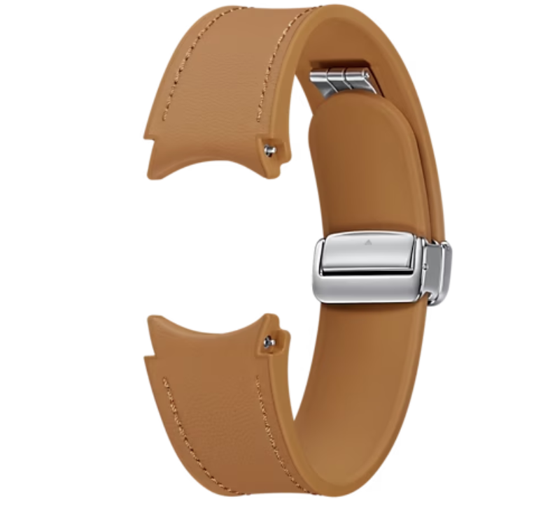 Dây da khóa D từ tính Hybrid Galaxy Watch, Bản nhỏ size S/M giúp bạn thời thượng hơn phong cách cho chiếc Watch6 Series của mình. Sản phẩm dây da nhân tạo chính hãng Samsung sẽ không làm bạn thất vọng về mẫu mã và chất lượng mà nó mang lại.