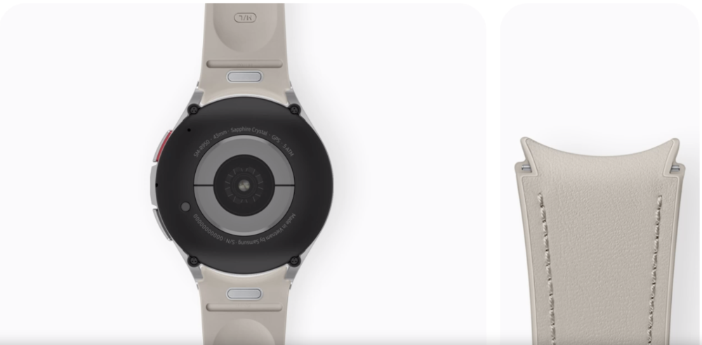 Nếu những chiếc dây đeo Smart Watch truyền thống việc tháo lắp khá tỉ mỉ thì thiết kế One Click Band trên chiếc dây đeo này của Samsung đã biến mọi thứ trở nên dễ dàng hơn. Thao tác trở nên đơn giản trong việc mở ra, lắp vào với chỉ 1 cái nhấn nhẹ. Điều này giúp bạn tiện lợi hơn khi lắp dây trong các tình huống gấp gáp mà vẫn đảm bảo dây vào khớp chắc chắn và an toàn.