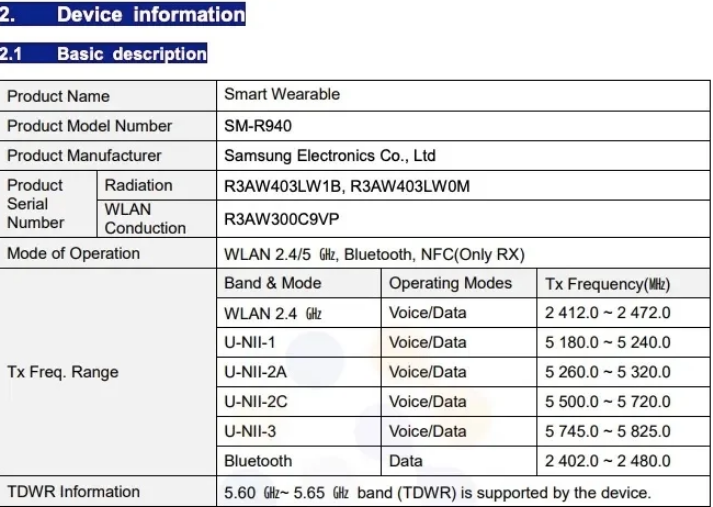 Dòng Galaxy Watch 6 sắp ra mắt đã đạt được chứng nhận của FCC
