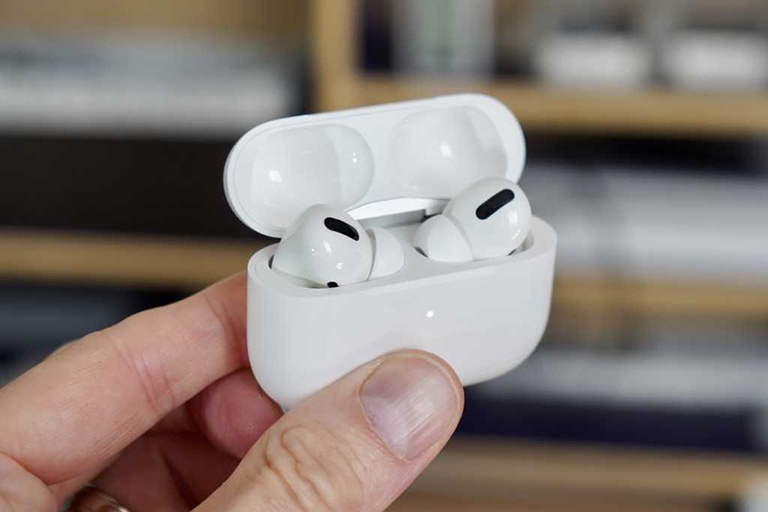 Thiết kế nhỏ gọn, tinh tế - Tai nghe Bluetooth Airpods Pro Apple AirPods Pro chính hãng VN/A thiết kế tinh xảo, gọn gàng