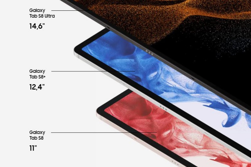 Các phiên bản của Galaxy Tab S8 Series 
