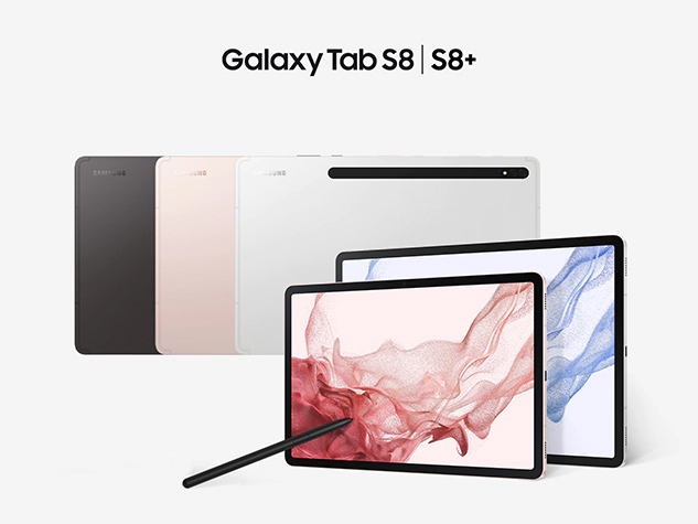 Galaxy Tab S8 và S8 Plus không có màn hình tai thỏ