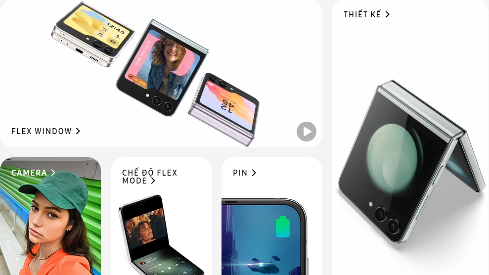 Galaxy Z Flip5 chính thức được ra mắt với thiết kế siêu quyến rũ