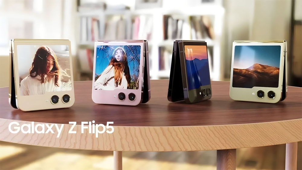 Samsung ra mắt Galaxy Z Flip5 giống như một bản hit mùa hè của Drake