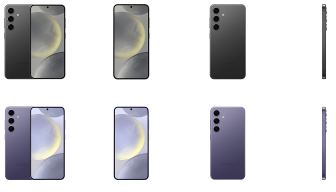 Cùng chiêm ngưỡng toàn bộ các phiên bản màu sắc của Galaxy S24, S24+ và S24 Ultra