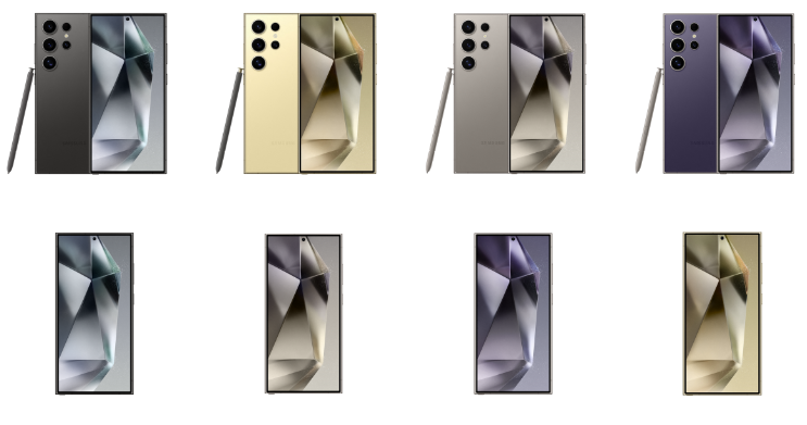 Cùng chiêm ngưỡng toàn bộ các phiên bản màu sắc của Galaxy S24, S24+ và S24 Ultra