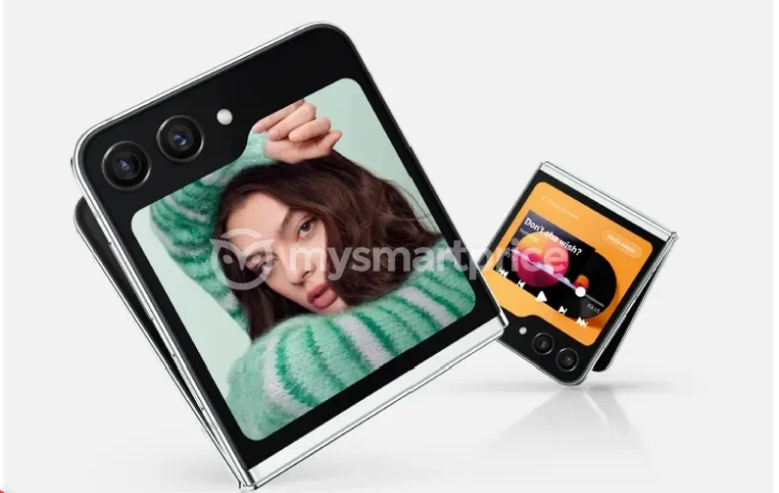 Hình ảnh chính thức của Galaxy Z Flip5 bị rò rỉ, xác nhận thiết kế của điện thoại
