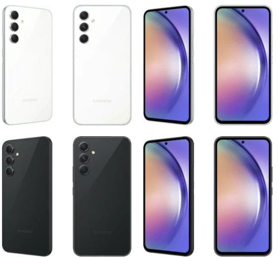 Hình ảnh kết xuất Galaxy A34 và Galaxy A54 tiếp tục bị rò rỉ dưới mọi góc độ