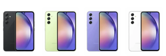 Rò rỉ hình ảnh render chính thức của Galaxy A34 và Galaxy A54